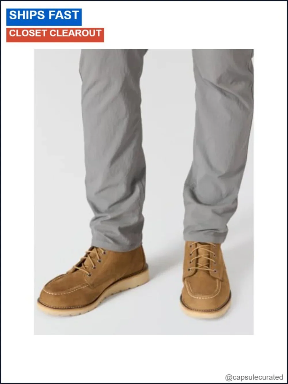 Men's Relaxed Tapered Ripstop Cargo Pants UPF 50 FastDry